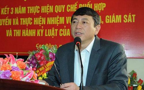 Ông Hoàng Xuân Ánh, sinh năm 1964, dân tộc Tày, tốt nghiệp đại học kinh tế, cử nhân lý luận chính trị. <br>