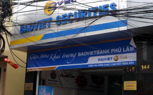 Một chi nhánh của Công ty Cổ phần Chứng khoán Bảo Việt (BVSC).