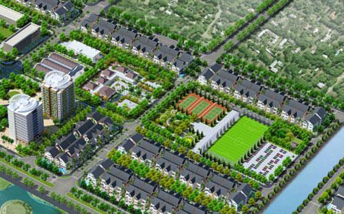 Khu đô thị Sunny Garden City, Quốc Oai, Hà Nội - Một trong những dự án tiêu biểu của CEO Group.<br>