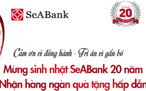 Thông tin chi tiết về chương trình ưu đãi, khách hàng có thể truy cập 
website www.seabank.com.vn, gọi tới tổng đài hỗ trợ khách hàng 1800 555 
587 (miễn phí).