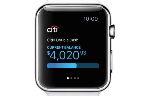 Citi là ngân hàng Mỹ đầu tiên ra mắt tính năng ứng dụng ngân hàng trực 
tuyến trên sản phẩm công nghệ mới nhất Apple Watch vừa được ra mắt đầu 
tuần này.
