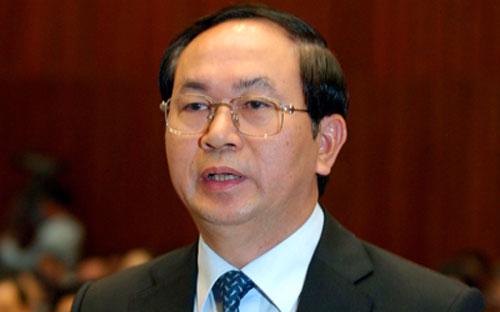 Ông Trần Đại Quang, Bộ trưởng Bộ Công an.