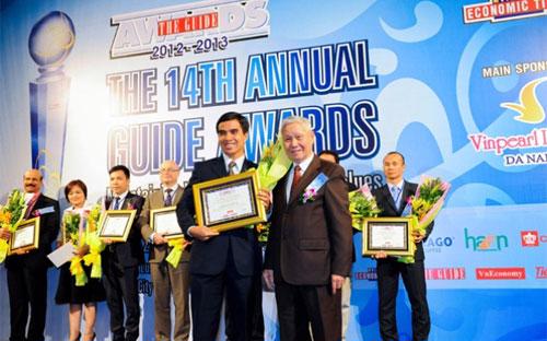 Chương trình The Guide Awards lần thứ 14 do Thời báo Kinh tế Việt Nam khởi xướng đã diễn ra tại 
Vinpearl Luxury, Đà Nẵng ngày 22/08/2013.