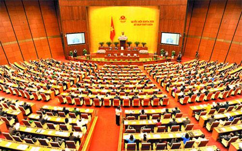 Chiều 22/6 tới, Quốc hội sẽ nghe Chủ nhiệm Ủy ban về các vấn đề xã hội của 
Trương Thị Mai trình bày Báo cáo giải trình, tiếp thu ý kiến của đại 
biểu Quốc hội về dự thảo Nghị quyết về việc thực hiện chính sách hưởng 
bảo hiểm xã hội một lần đối với người lao động sau một năm nghỉ việc.