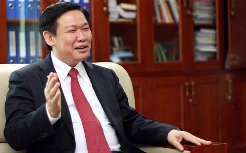 Ông Vương Đình Huệ, Trưởng ban Kinh tế Trung ương.