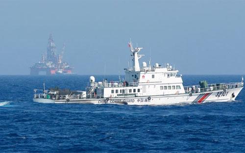 Thượng viện Mỹ kêu gọi Trung Quốc rút giàn khoan Hải Dương 981 và các lực lượng trên 
biển gắn với giàn khoan này khỏi hiện trường, trả biển Đông lại nguyên 
trạng như trước ngày 1/5/2014.