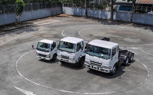 Loạt xe tải mang thương hiệu Fuso đồng loạt được Mercedes-Benz Việt Nam tung ra thị trường.
