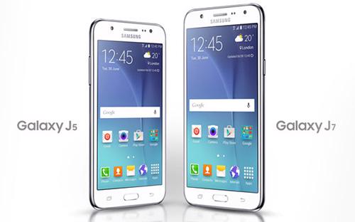 Galaxy J5 và Galaxy J7, hai trong số 5 smartphone bán chạy nhất của Samsung trong tháng 8 tại Việt Nam.<br>