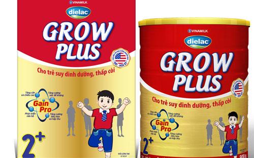 Giá bán của Dielac Grow Plus trên thị trường là 130.000/ hộp 400g và 290.000/ hộp 900g