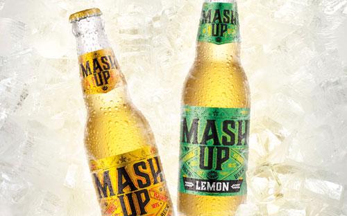 Bia Mash Up được thiết kế bao bì hiện đại, vị bia khác biệt với các vị bia truyền thống đang có trên thị trường.