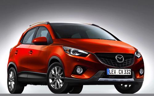 Dòng xe đa dụng cỡ nhỏ mới của Mazda sẽ ra mắt thị trường ngay trong năm 2014 - Ảnh: Mazda.<br>