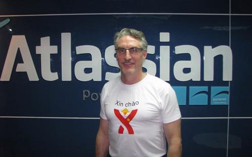 Ông Doug Burgum, Chủ tịch Tập đoàn Công nghệ Thông tin toàn cầu Atlassian của Australia.