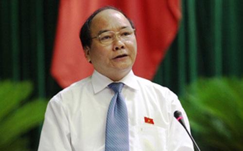Phó thủ tướng Nguyễn Xuân Phúc.