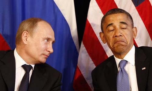 Theo ông Obama, các biện pháp trừng phạt Nga mà phương Tây đưa ra là để ngăn các hành vi xâm phạm chủ quyền chứ không phải sự khiêu khích để đẩy thế giới quay trở lại thời kỳ chiến tranh lạnh - Ảnh: The Guardian.