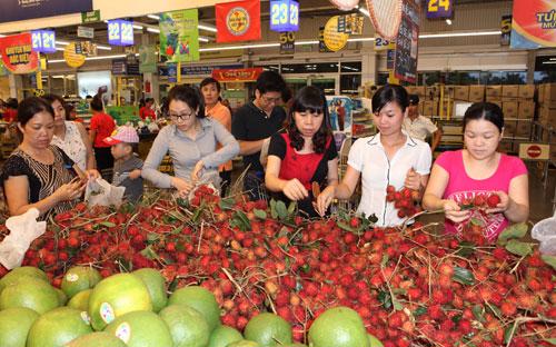 Hiện nay tỷ lệ hàng Việt Nam tại các trung tâm Metro chiếm trên 90% cơ cấu hàng hóa.