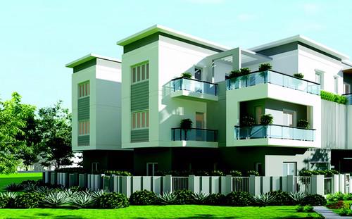 Tất cả tiện ích và nhà tại Mega Village đều đã hoàn thiện và đưa vào sử 
dụng trước khi chào bán với mức giá khoảng 2,45 tỷ đồng/căn. 