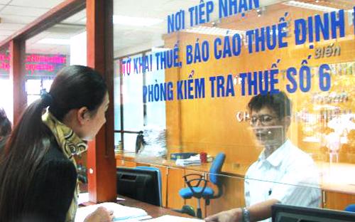 Nhiệm vụ thu ngân sách năm 2014 của ngành thuế là 624.200 tỷ đồng, trong
 đó thu từ dầu thô là 85.200 tỷ đồng, thu nội địa là 539.000 tỷ đồng, 
thu tiền sử dụng đất là 36.000 tỷ đồng.