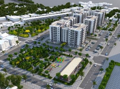 Tổng thể dự án Sunrise Apartment.