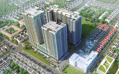 Tổ hợp căn hộ cao cấp, biệt thự song lập kết hợp tiện ích khép kín Imperia Garden.