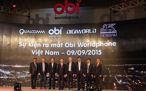 Buổi ra mắt bộ đôi smartphone giá rẻ của thương hiệu điện thoại Obi Worldphone.<br>