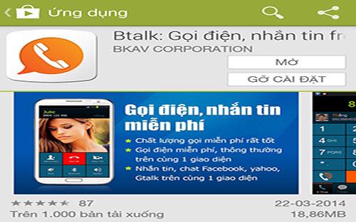 Chiến lược của Bkav là cung cấp ứng dụng với cuộc gọi miễn phí chất 
lượng cao, tích hợp nhắn tin miễn phí, nhắn tin SMS và chat Facebook, 
Yahoo, Gtalk trên cùng một giao diện.