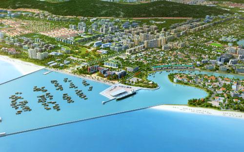 Cảng hành khách quốc tế Phú Quốc sẽ được xây dựng tại thị trấn Dương 
Đông, có thể tiếp nhận tàu chở 5.000 - 6.000 hành khách.