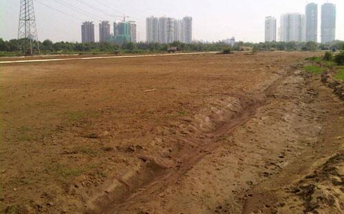 Một khu đất xin cấp để xây dự án của Quốc Cường Gia Lai nhưng đến nay chưa triển khai.<br>