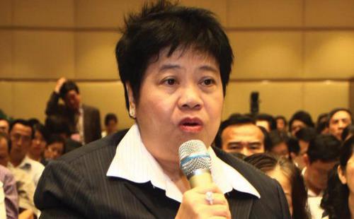 Bà Đỗ Thị Loan, Phó chủ tịch Hiệp hội Bất động sản Tp.HCM.