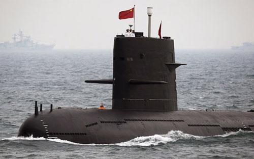 Một con tàu ngầm của Trung Quốc.<br>