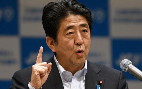 Thủ tướng Nhật Bản Shinzo Abe - Ảnh: AFP/Getty.<br>