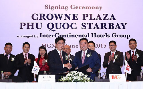 Crowne Plaza Phú Quốc Starbay có quy mô 300 phòng, theo tiêu chuẩn quốc tế 5 sao.