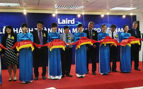 <font face="Arial, Verdana" size="2">Nhà máy Laird tại Việt Nam khánh thành và chính thức đi vào hoạt động từ ngày 9/6/2014.</font>