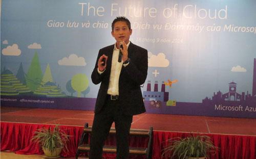 Ông Vũ Minh Trí, Tổng giám đốc Microsoft Việt Nam.<br>