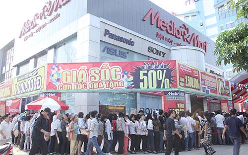 Hai tháng gần đây, Media Mart đã liên tiếp mở ba siêu thị tại Hải Phòng, Thái Nguyên và Bắc Ninh.<br>