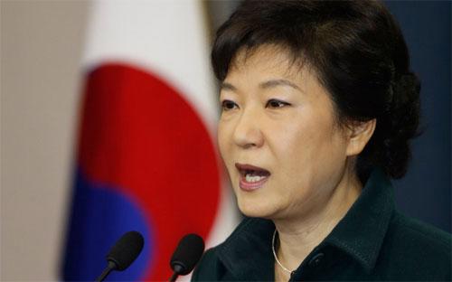 Tổng thống Hàn Quốc Park Geun-hye.<br>