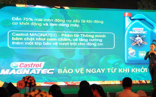 Castrol Magnatec là sản phẩm được giới thiệu trọng tâm cho đa dạng các dòng xe cá nhân và gia đình tại Việt Nam.