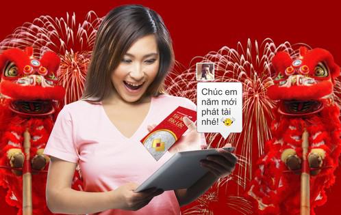 Từ nay đến 14/2/2015, khách hàng Techcombank truy cập vào website 
www.techcombank.com.vn để đăng ký tham gia gửi lời chúc cùng cơ hội lì 
xì đến người nhận.