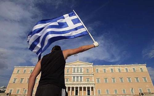 Hy Lạp chỉ còn chưa đến hai tuần để thoả thuận với các chủ nợ, nếu không nước này sẽ lâm vào tình trạng vỡ nợ - Ảnh: Telegraph.