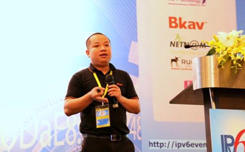 Ông Vũ Thanh Thắng, Phó chủ tịch phụ trách mảng sản phẩm của Bkav.<br>