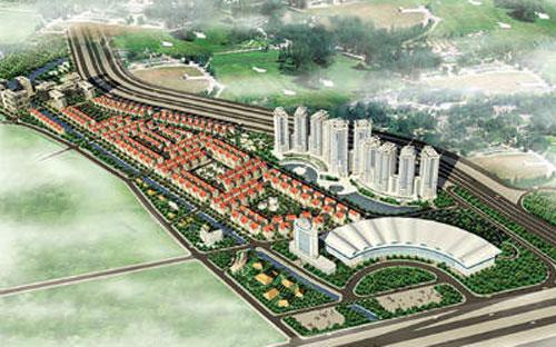 Phối cảnh dự án Westgate nằm trong khu đô thị Quốc Oai, Hà Nội.<br>
