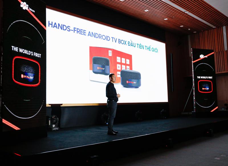 TV Box chạy Android đầu tiên trên thế giới hỗ trợ rảnh tay, có thể điều khiển bằng tiếng Việt
