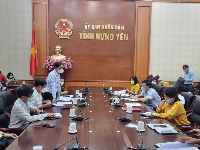Đoàn công tác của Bộ Y tế đã làm việc với UBND tỉnh Hưng Yên 