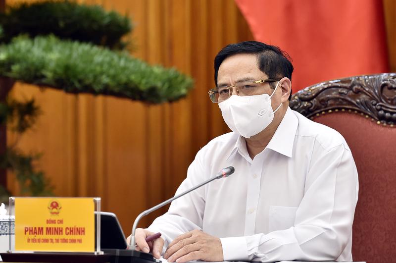 Thủ tướng Phạm Minh Chính chỉ đạo quyết liệt giảm các dự án chưa cần thiết và kém hiệu quả  trong kế hoạch đầu tư công giai đoạn 2021-2025 - Ảnh: VGP