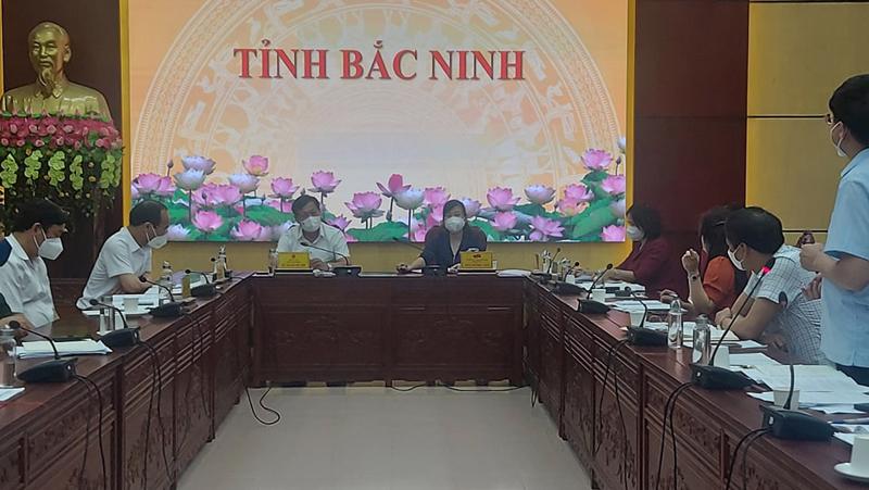 Thứ trưởng Bộ Y tế Đỗ Xuân Tuyên có buổi làm việc với Tỉnh ủy, UBND tỉnh Bắc Ninh.