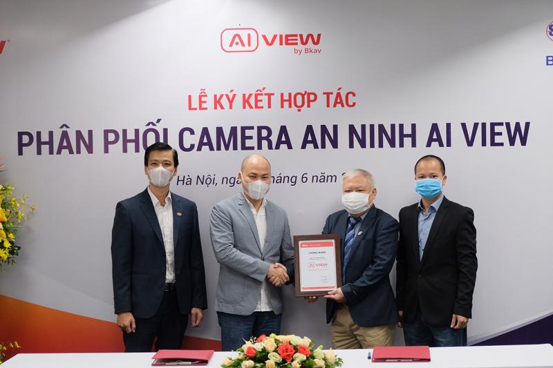 Camera an ninh AI View do Bkav sản xuất sẽ được Biển Bạc phân phối tại thị trường Việt Nam