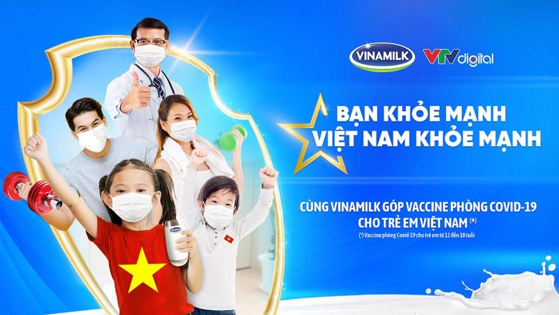 Vinamilk khởi động chiến dịch cộng đồng “Bạn khỏe mạnh, Việt Nam khỏe mạnh”.