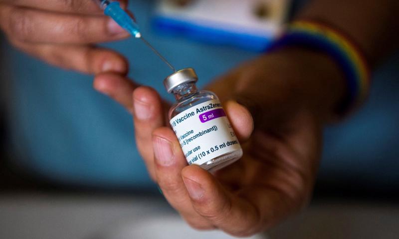 Vaccine ngừa Covid-19 của AstraZeneca - Ảnh: AFP