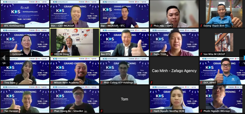 Kinhdoanhso.com helps businesses to develop on a digital platform 