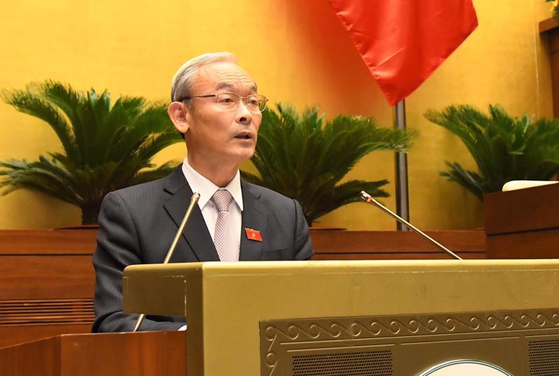 Mr. Nguyen Phu Cuong, Chairman of the Finance and Budget Committee. Photo from quochoi.vn