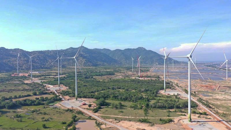 Photo: Ninh Thuan Wind Power Plant No. 7A 